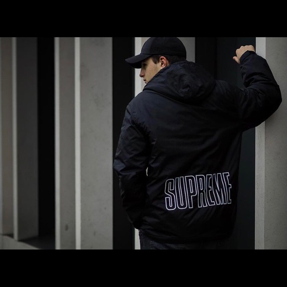 Supreme x Champion 2018 Black Parka - Picture 2 of 16